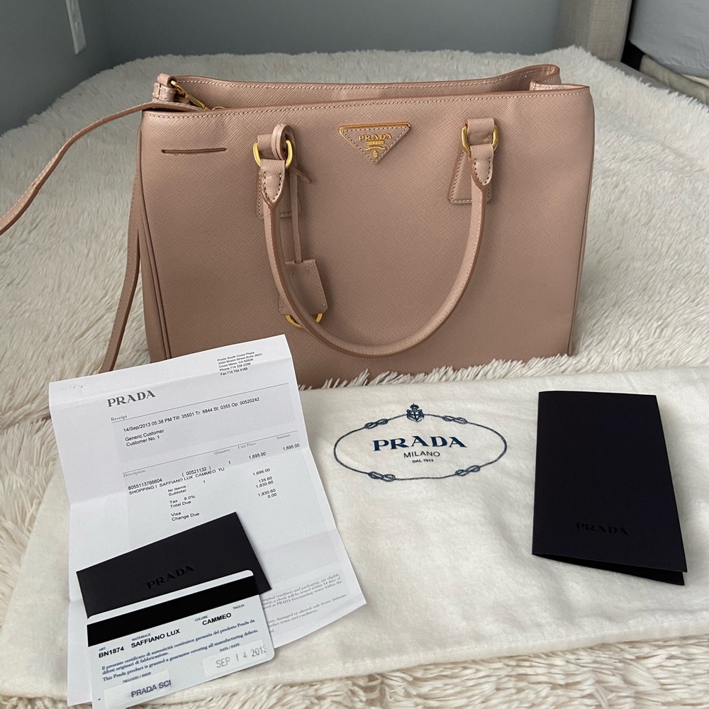 ✨TRADED✨Prada Saffiano Lux Tote